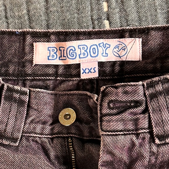 Polar Skate Company, Big Boy purple/black denim, size XXS - Picture 6 of 6